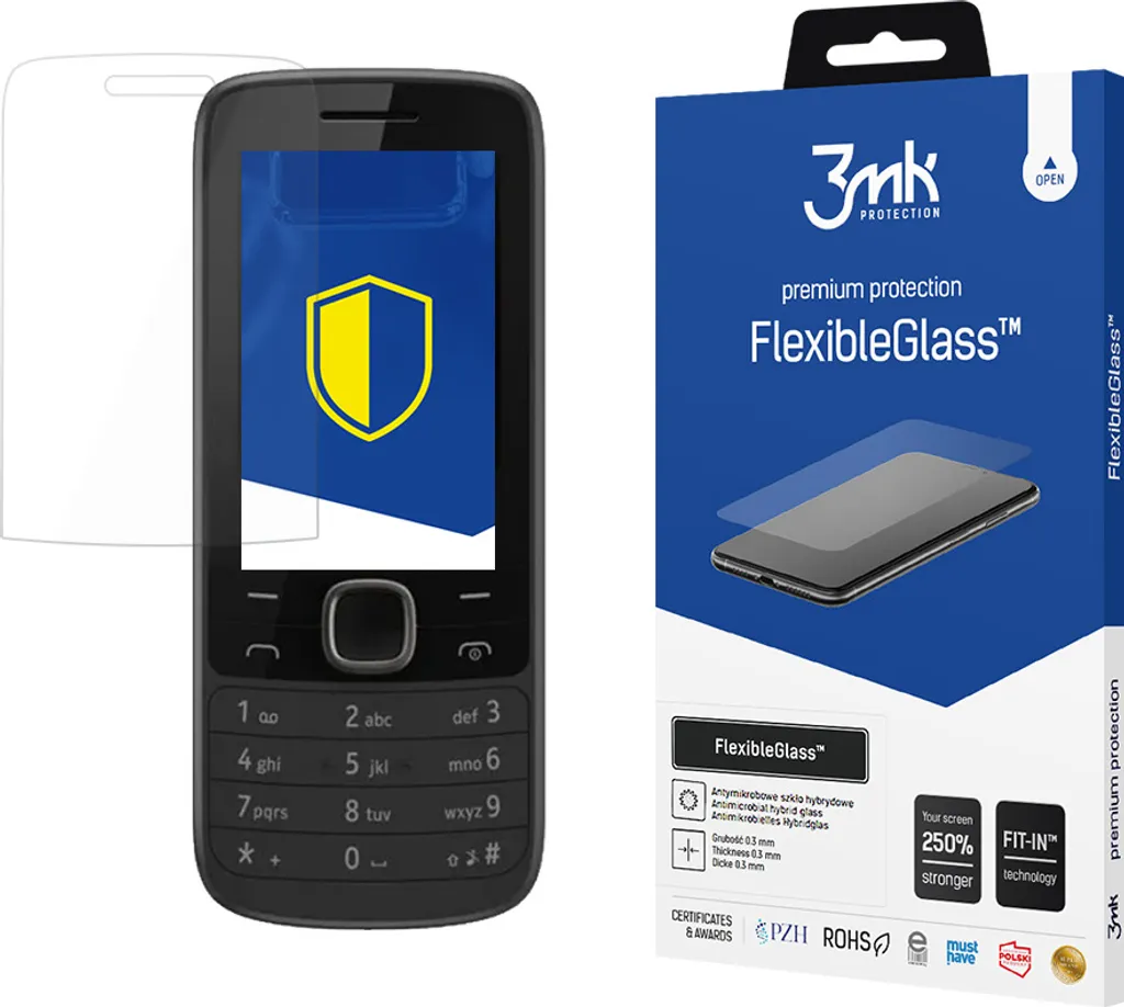 Offerta Nokia 225: Vetro 3Mk FlexibleGlass Infrangibile. Ordina Ora!