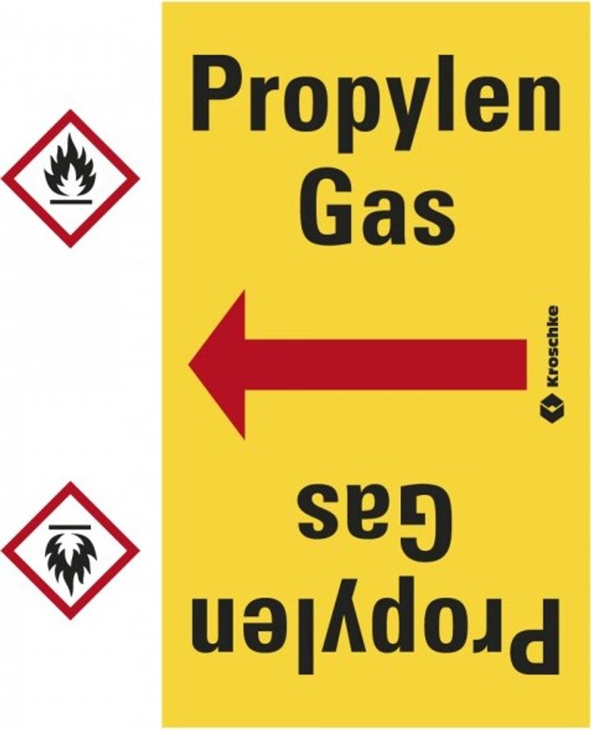 Dreifke® Rohrleitungsband Propylen Gas, praxisbewährt, ab Ø Produktbild 