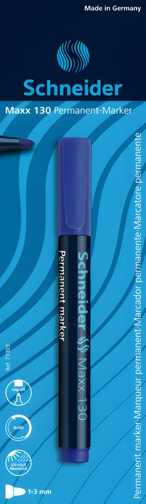Schneider Permanent-Marker Maxx 130 blau Blister 1 Stück
