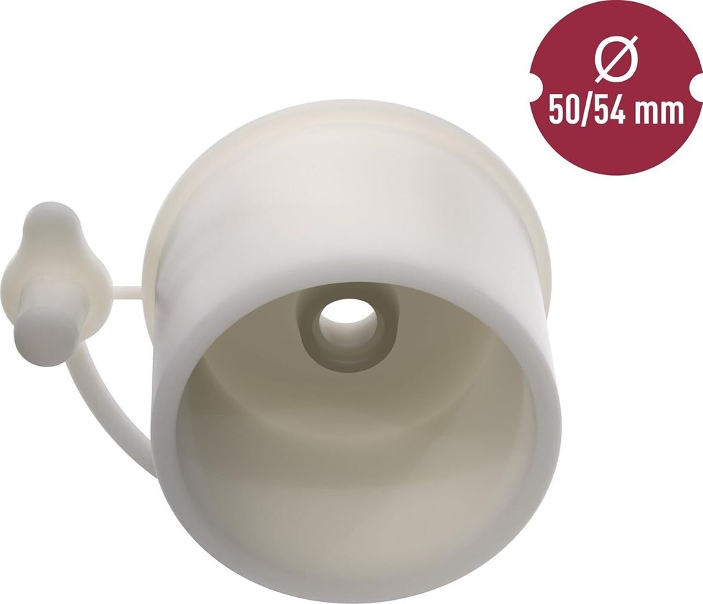 Stopfen mit Verschluss Gummistopfen Gummi Konisch Stecker Stöpsel Korken Gummi 50/54 mm