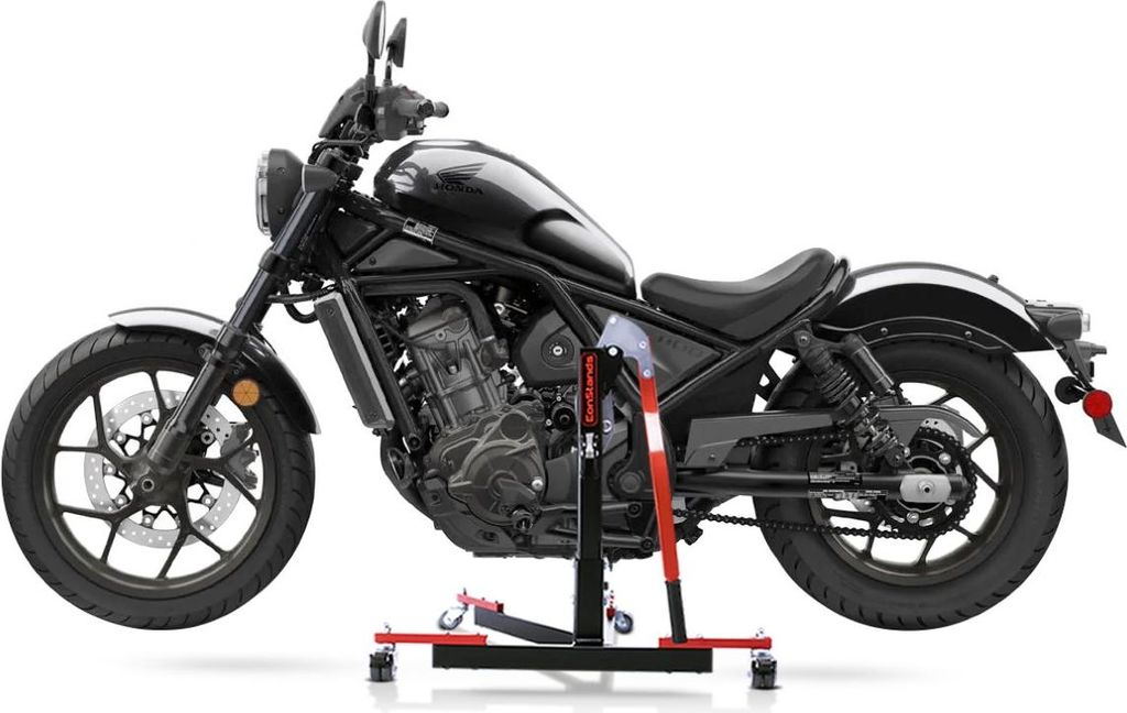 CS Power Evo-Zentralständer für Honda Rebel 1100 21-25 Rot