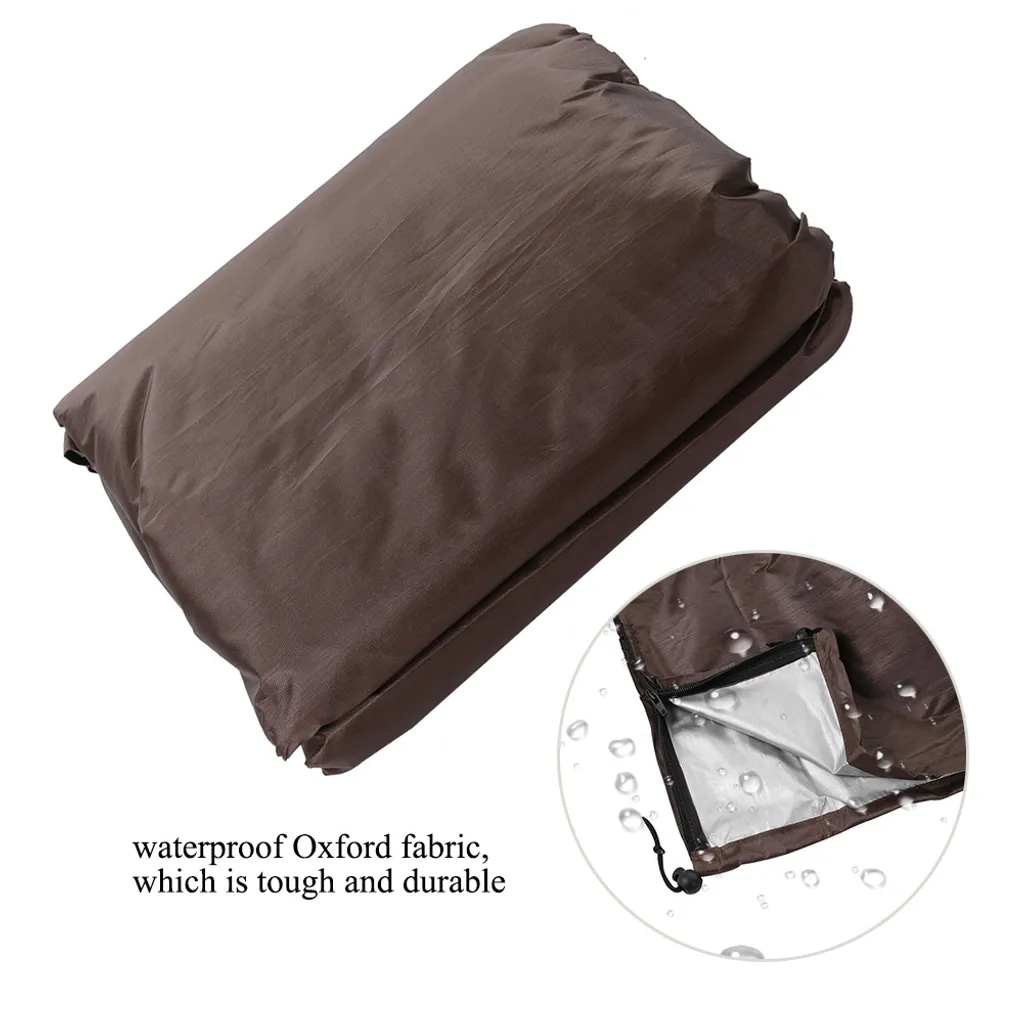 Couverture de balançoire imperméable anti-UV avec fixation coupe-vent pro