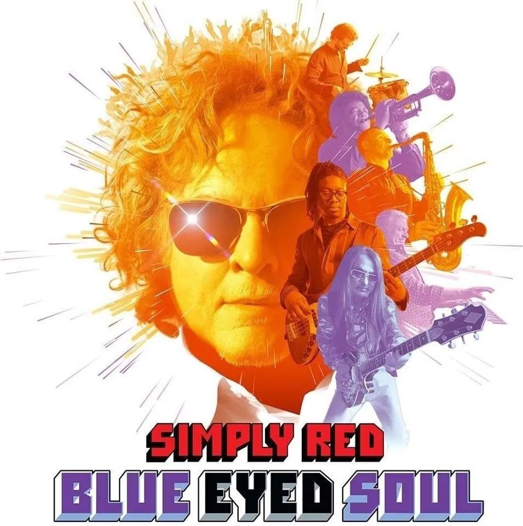 Simply Red Blue Eyed Soul Vinyle Haute Fidélité avec Son Analogique