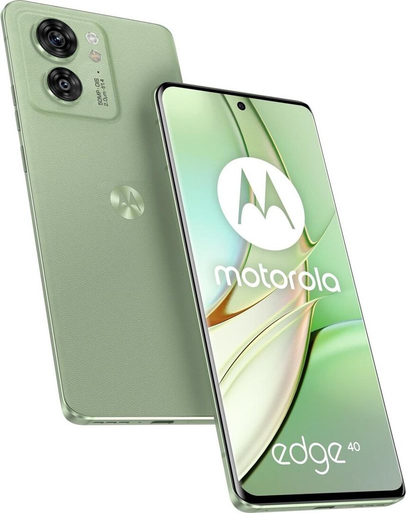 Motorola Edge 40 Smartphone 5G 6.5" 256GB Verde Dual SIM Produktbild