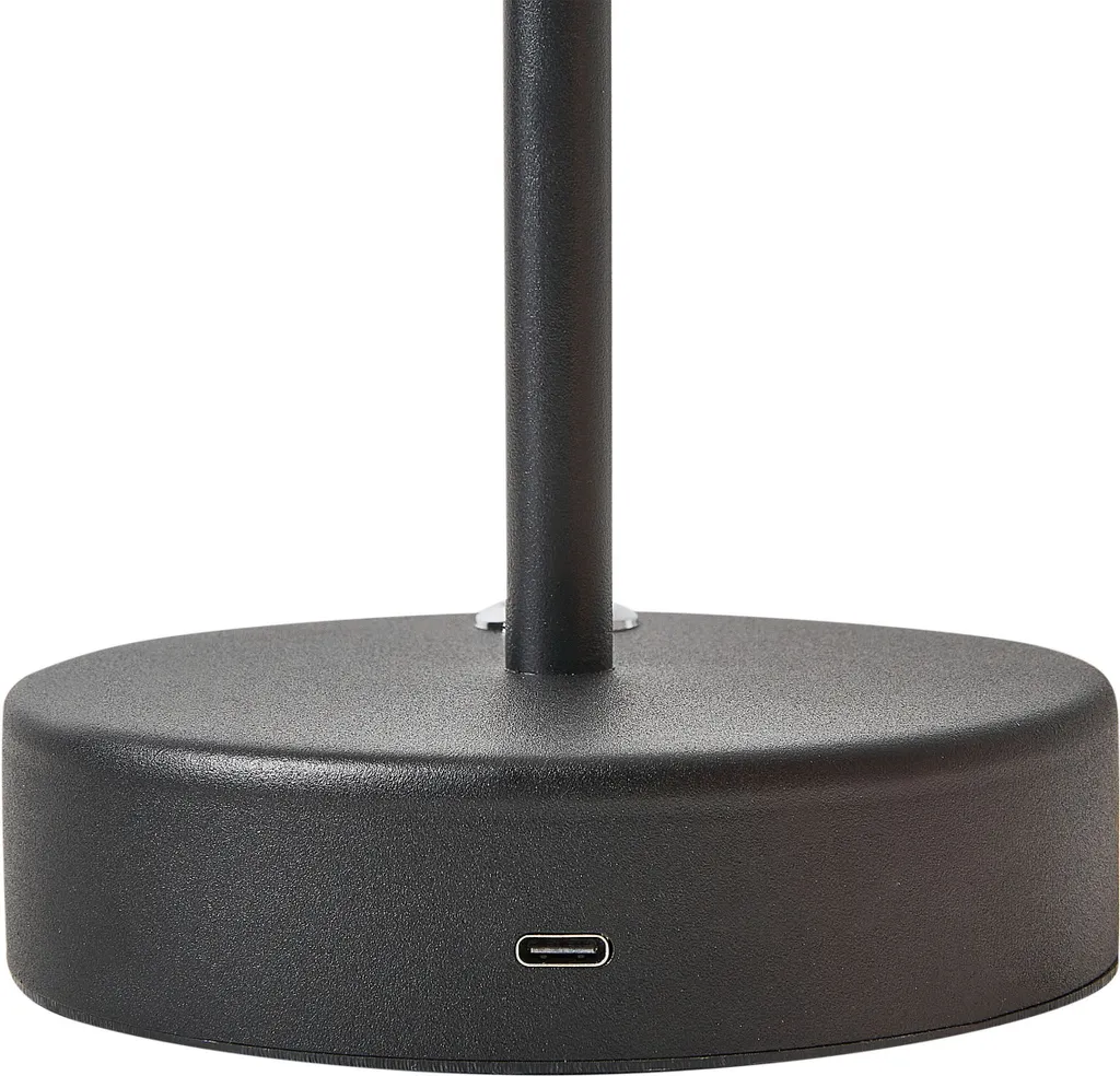Luminaire de table noir style industriel en métal chic pour salon - 9