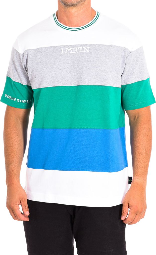 La Martina Herren-Kurzarm-T-Shirt TMR009-JS303