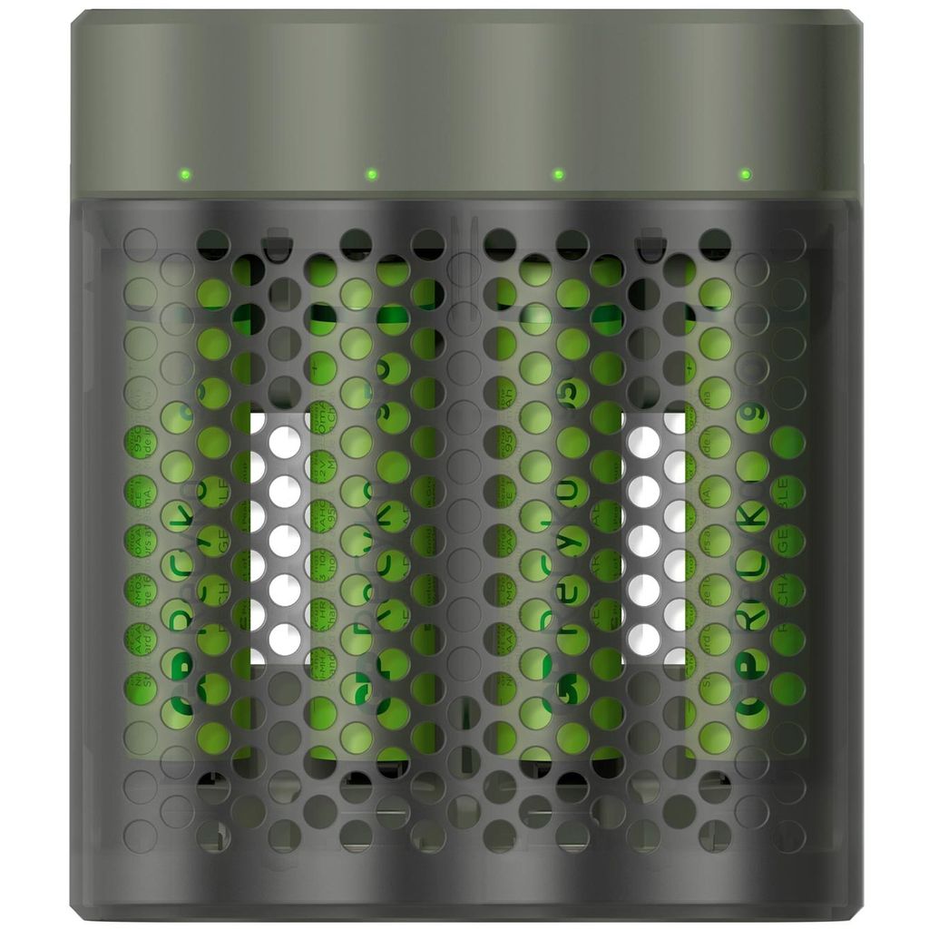 GP ReCyko M451/100 4-Port USB Ladegerät inkl.4xAAA NiMh 950mAh