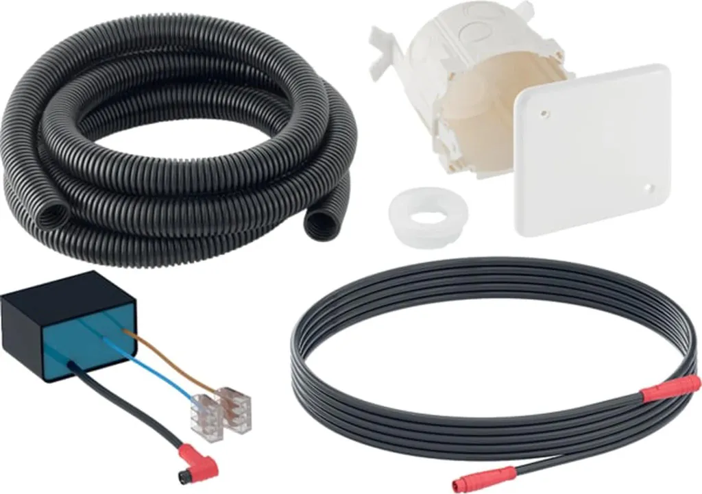 Geberit Set di montaggio per comandi WC con alimentatore, 12 V, 1 pz.