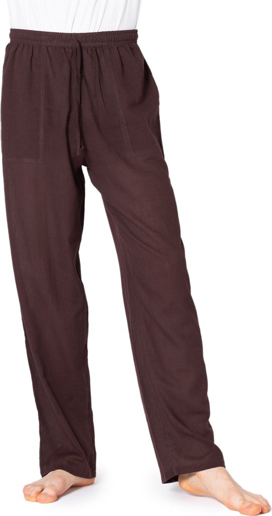 PANASIAM Sommerhose PaSalu - extrem dünner Stoff, Uni Baumwollhose, Stoffhose