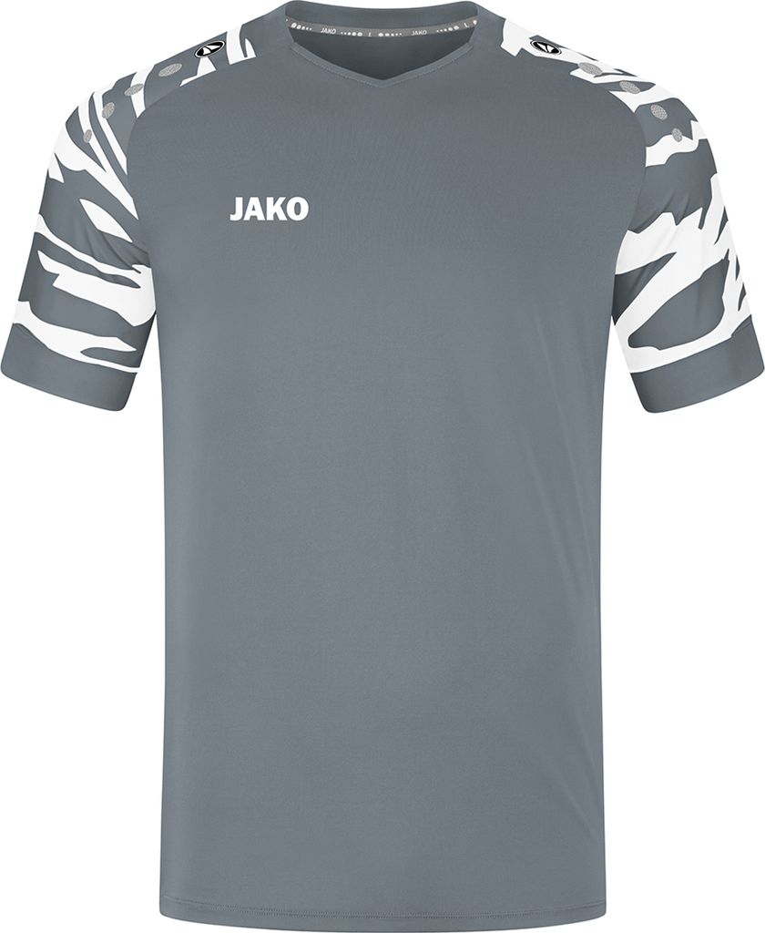 Jako Wild Trikot Kurzarm Herren - Steingrau / Weiß