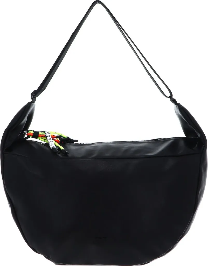 PICARD Wrap Shopper Black: Borsa a Tracolla in Pelle Sintetica Nera