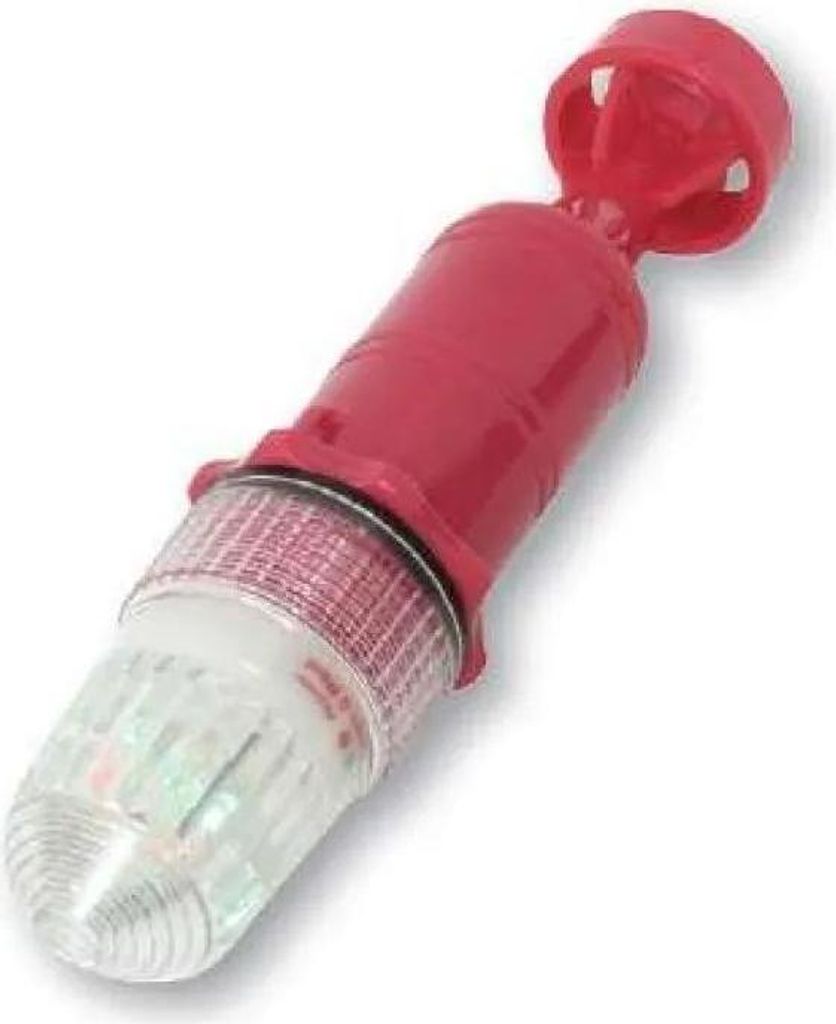 Lalizas Torpedo Blinkendes Led-licht Weiß 8 LED Weiß 8 LED