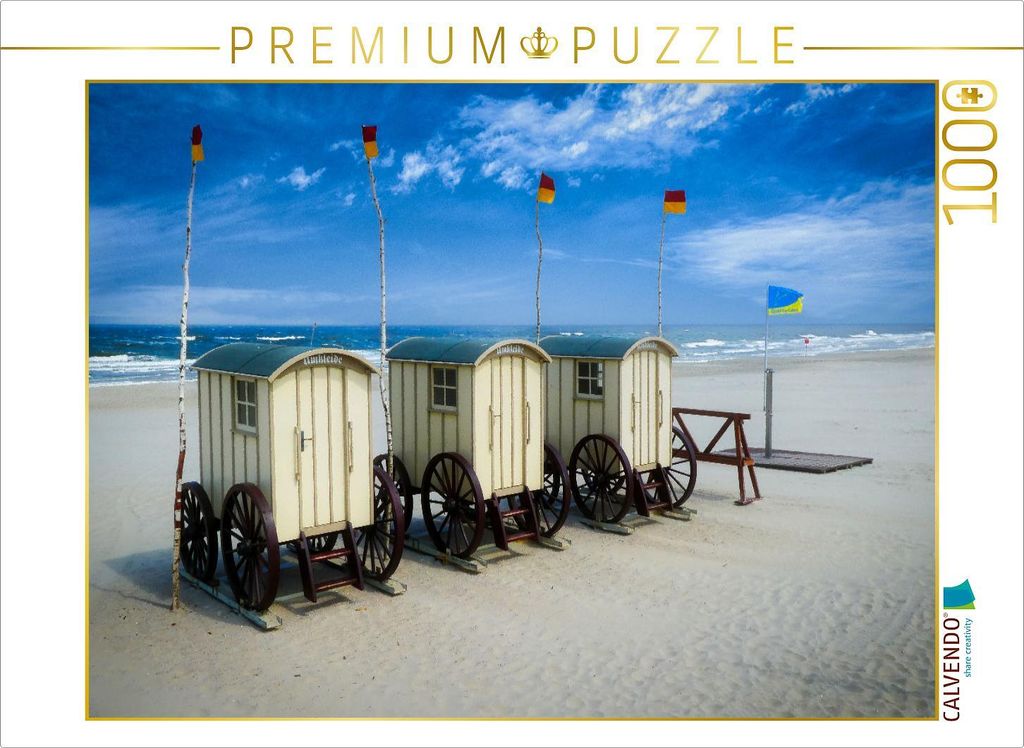 CALVENDO Puzzle Ein Motiv aus dem Kalender Norderneyer Ansichten 1000 Teile Puzzle quer | 1000 Teile Lege-Größe 64x48cm Foto-Puzzle für glückli...