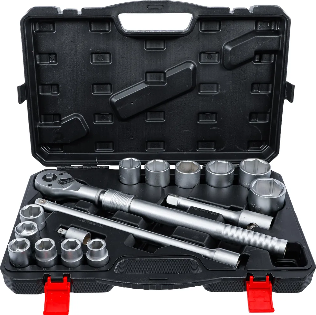 Débloquez facilement vos gros écrous avec le kit douilles BGS Diy 71024