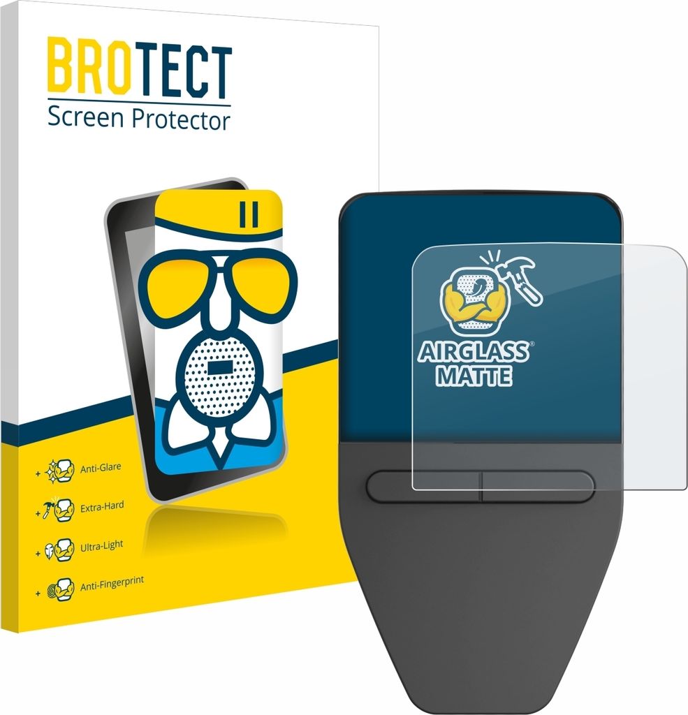 BROTECT Entspiegelungs Schutzglas für Trezor Safe 3 Schutzfolie Panzer Folie Glas Display Schutz matt