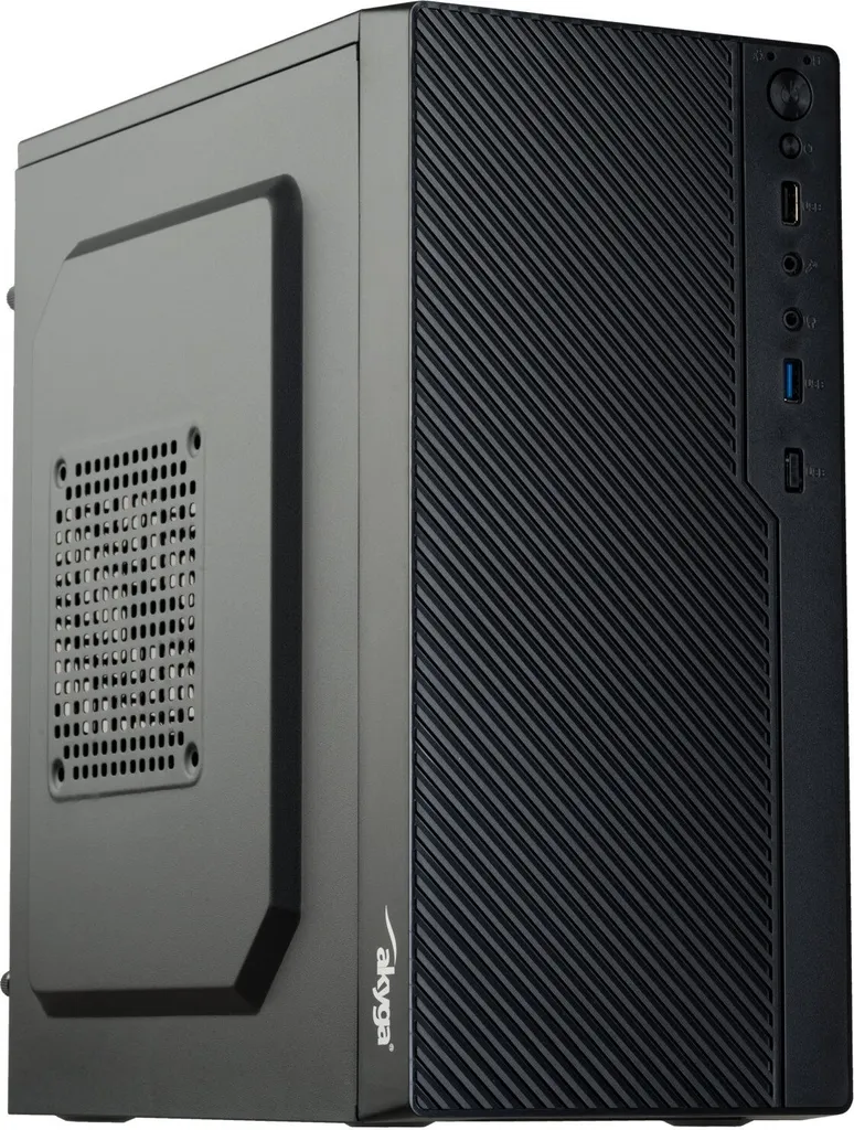 Boîtier PC Bureautique Akyga AK36BK - Parfait pour Station de Travail
