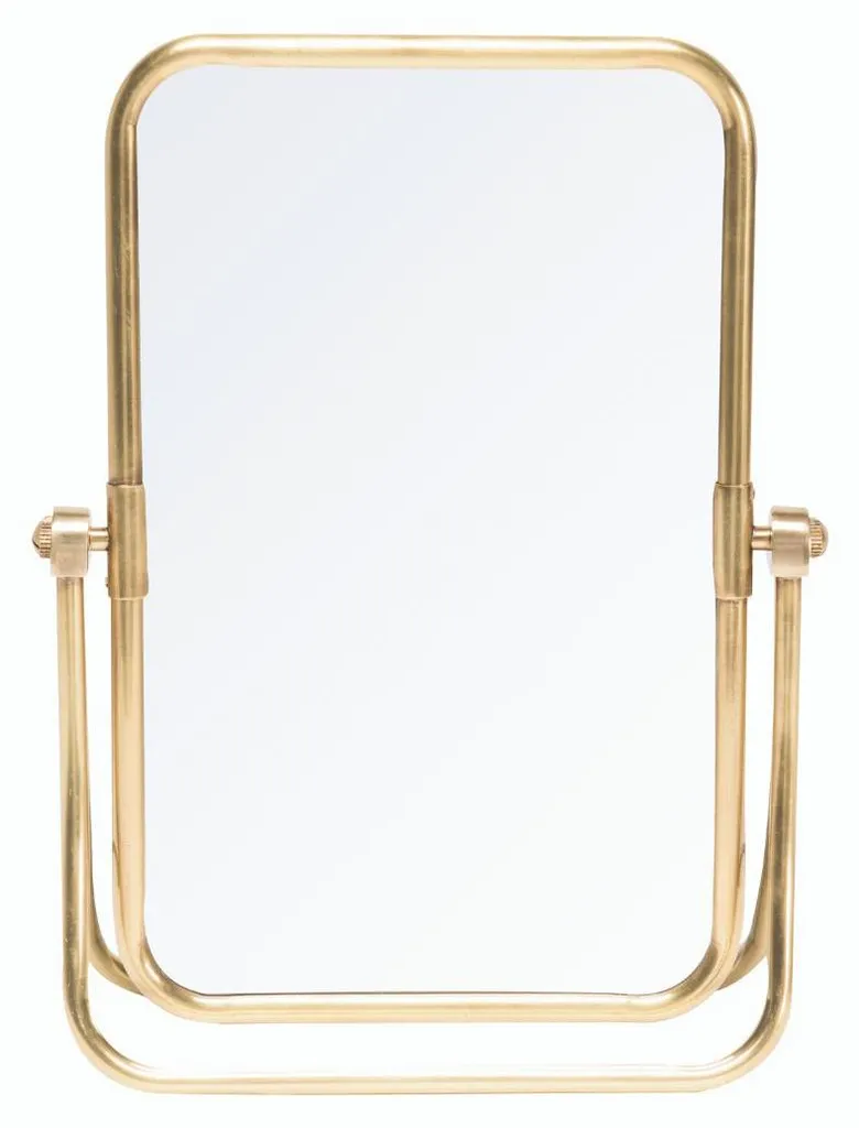 Miroir de table SIGNATURE pivotant en métal chromé pour votre salle de bain