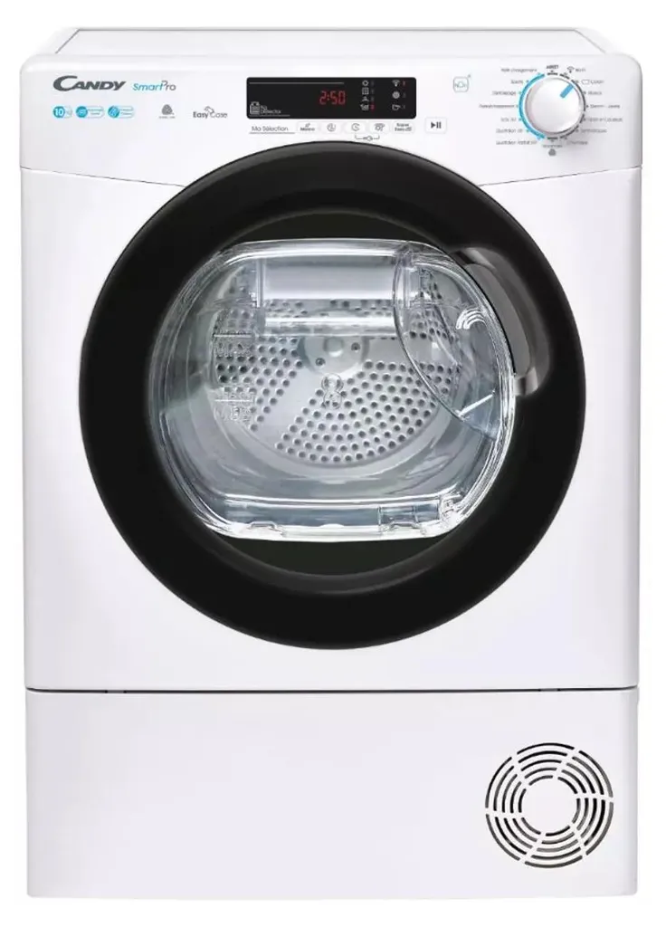 Lave-linge silencieux 66dB Candy 10kg pour finir avec le bruit du linge