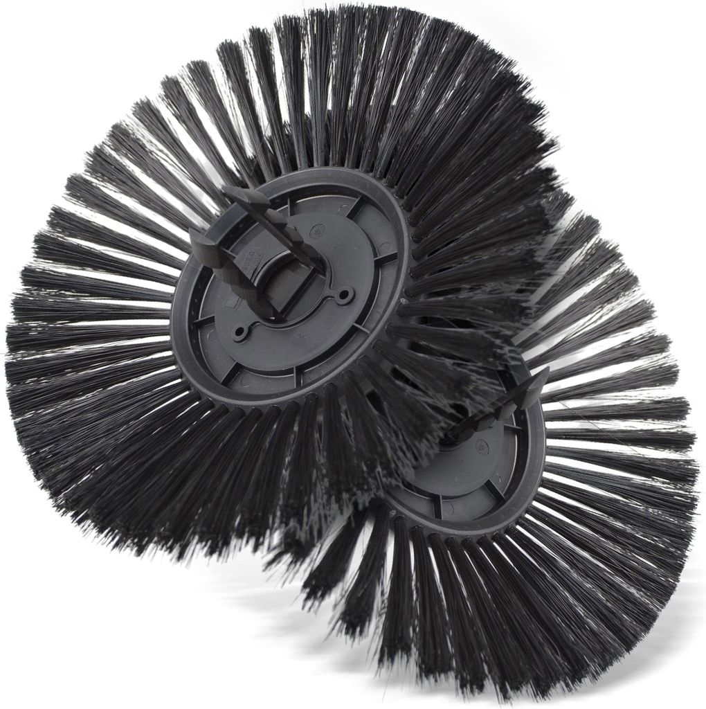 Seitenbesen Set 2x Kärcher 2.884-971.0 Tellerbesen für S500 S550 S650 Handkehrmaschine