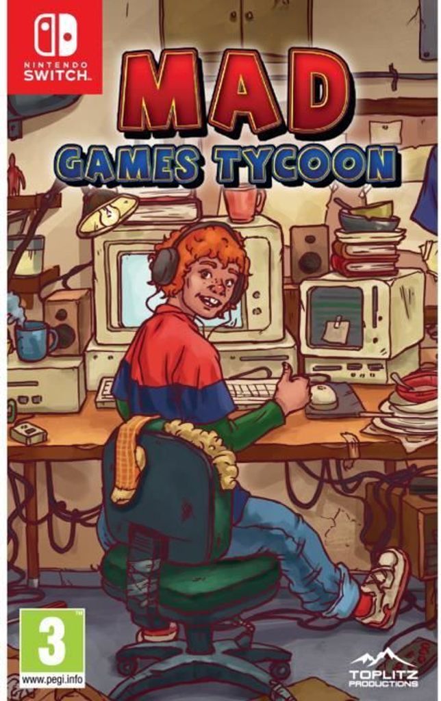 Mad Games Tycoon-Schalter