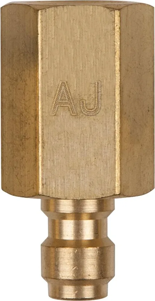 KS TOOLS Adattatore per filettatura femmina M10x1.0 e attacco per tubo flessibile da 1/4" - 150.2349
