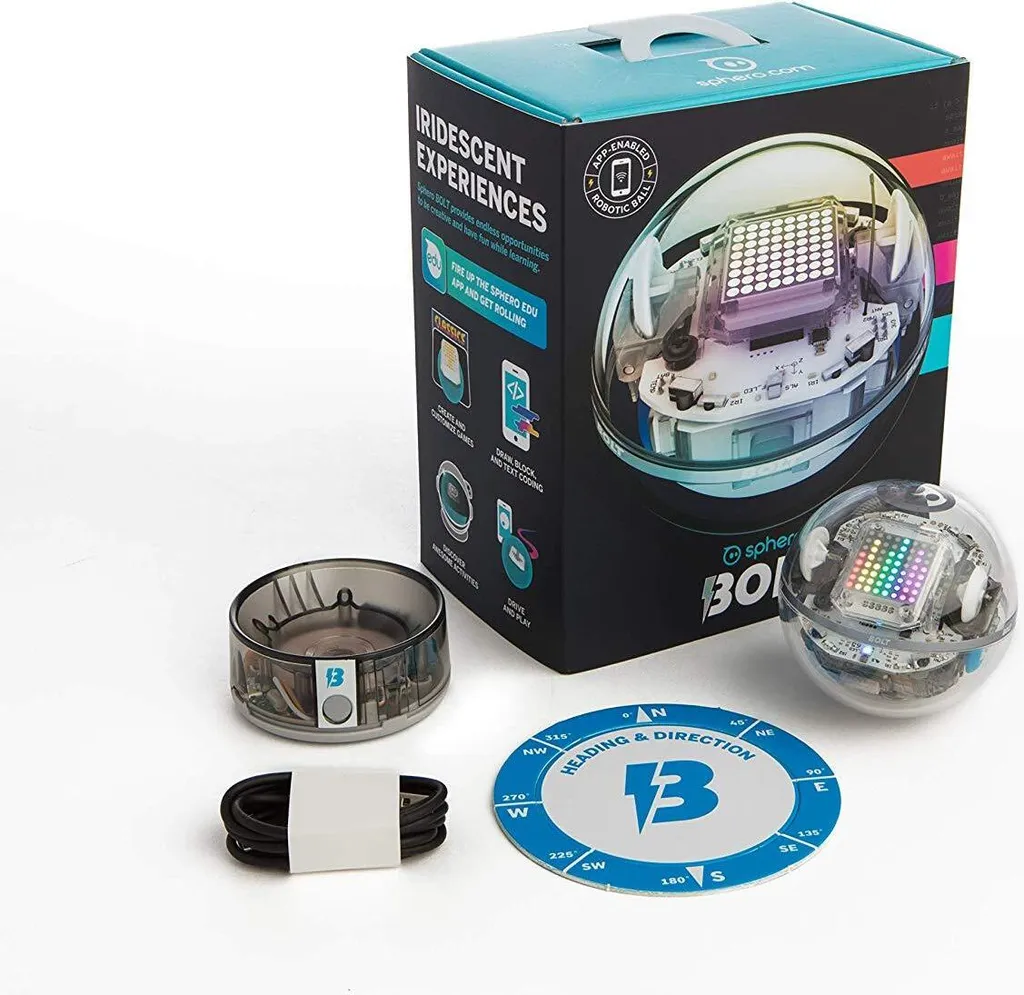 Sphero BOLT Robot Éducatif Programmable - Balle Robotique Transparente - 9