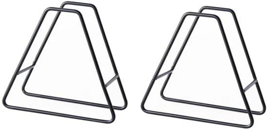 Organisateur de dessous de verre whisky en métal, lot de 2 pour la table