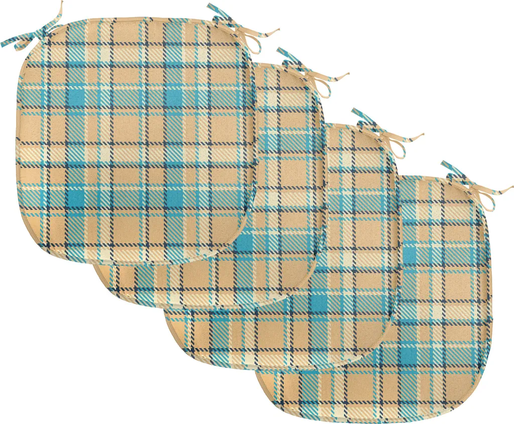 Cuscini Decorativi ABAKUHAUS 40x40 Old Celtic Crema e Azzurro - 4 Pack