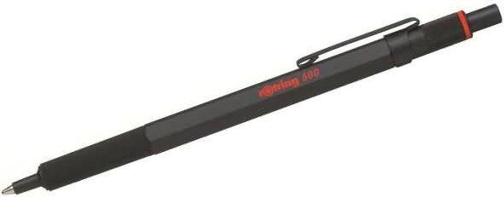 rotring 2032577 rotring retrattile biros 600, nero Immagine del prodotto 
