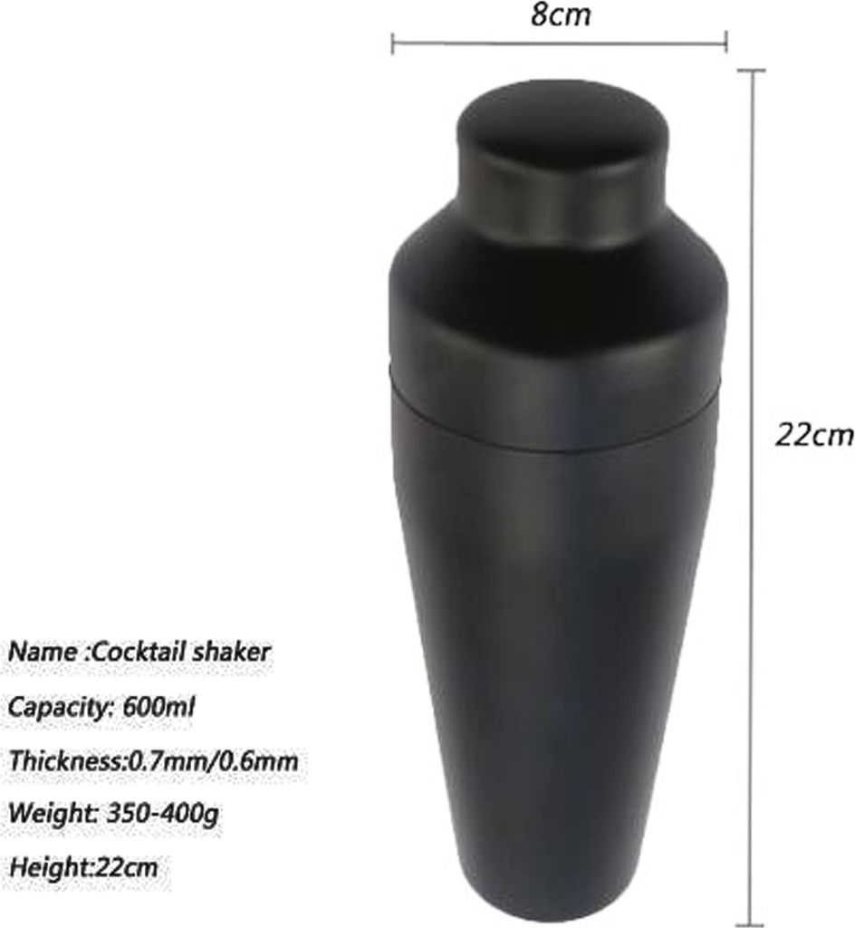 8 Stück, CocktailShaker, EdelstahlMixerSet Kaufland.de