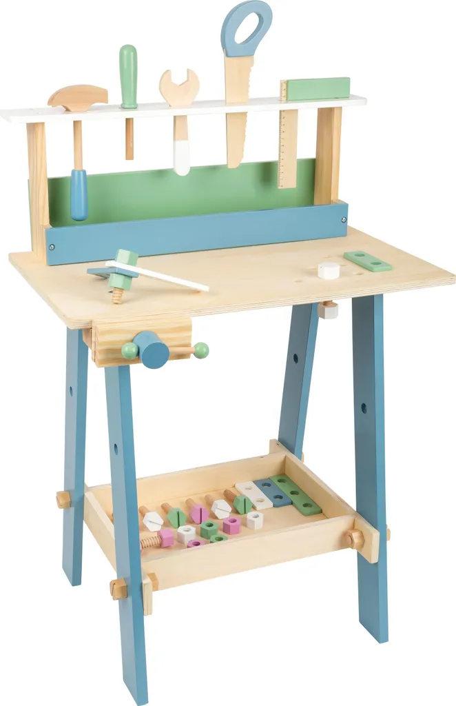 Établi Bois Enfant Petit Pied - Un Jouet Robuste pour en Finir avec le Plastique