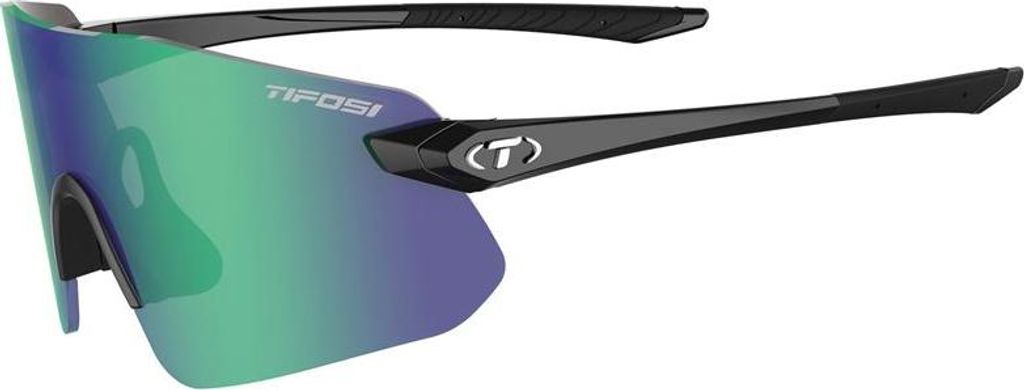 Tifosi Vogel SL Gloss Black (Smoke Green Mirror)