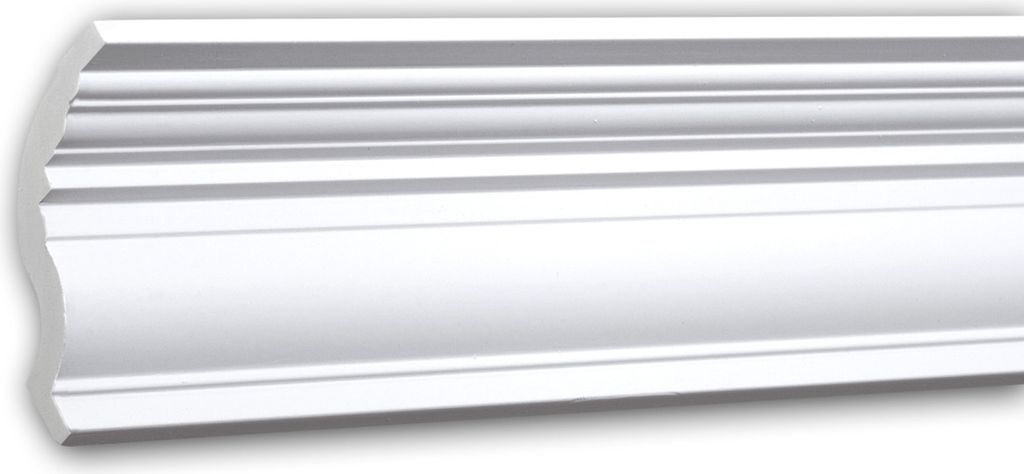 PROFHOME 150179F flexible Eckleiste Stuckleiste aus flexiblem Polyurethan 2 m