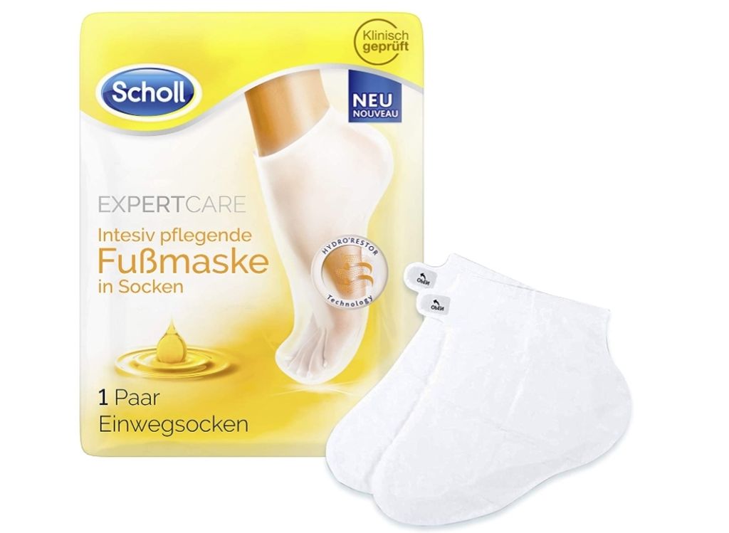 Scholl, Expertcare, Maschera per piedi, 1 paio (TEDESCO) Immagine del prodotto 
