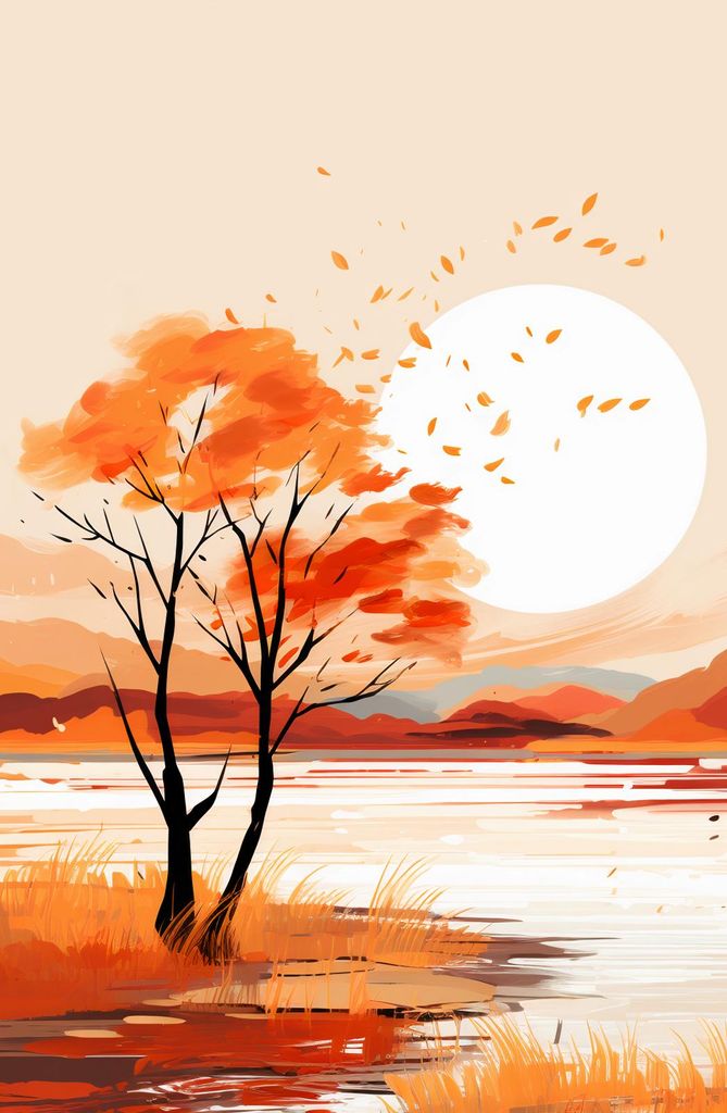 Plakat 53x81cm Goldenes Abschied