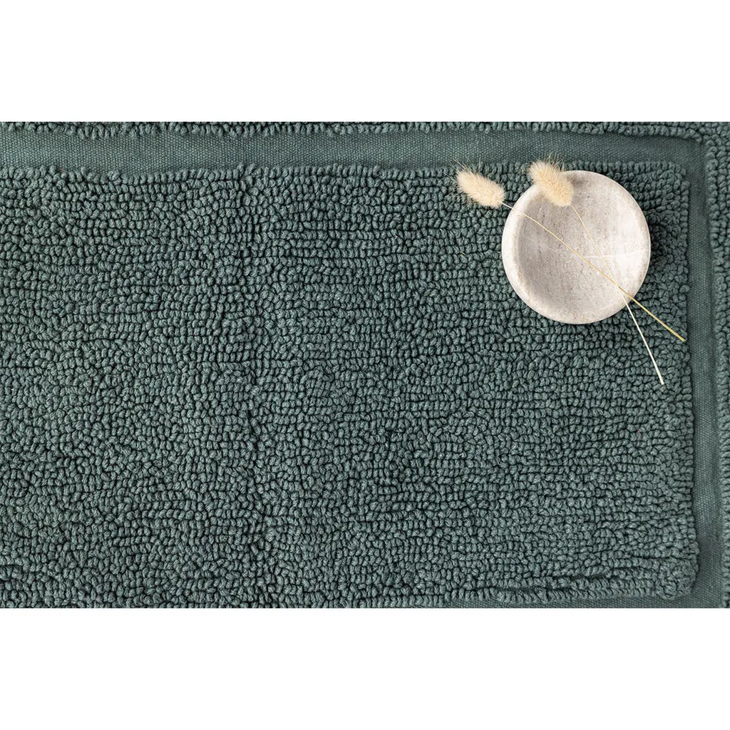 Tapis de douche William vert 90x60cm pour sortie de bain sécurisée - 4