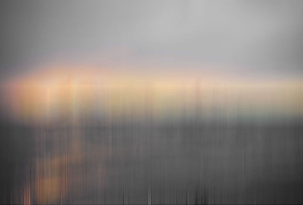Tadessi Fototapete | Meer | 4.00 m x 2.70 m | Orange | Grau Produktbild 