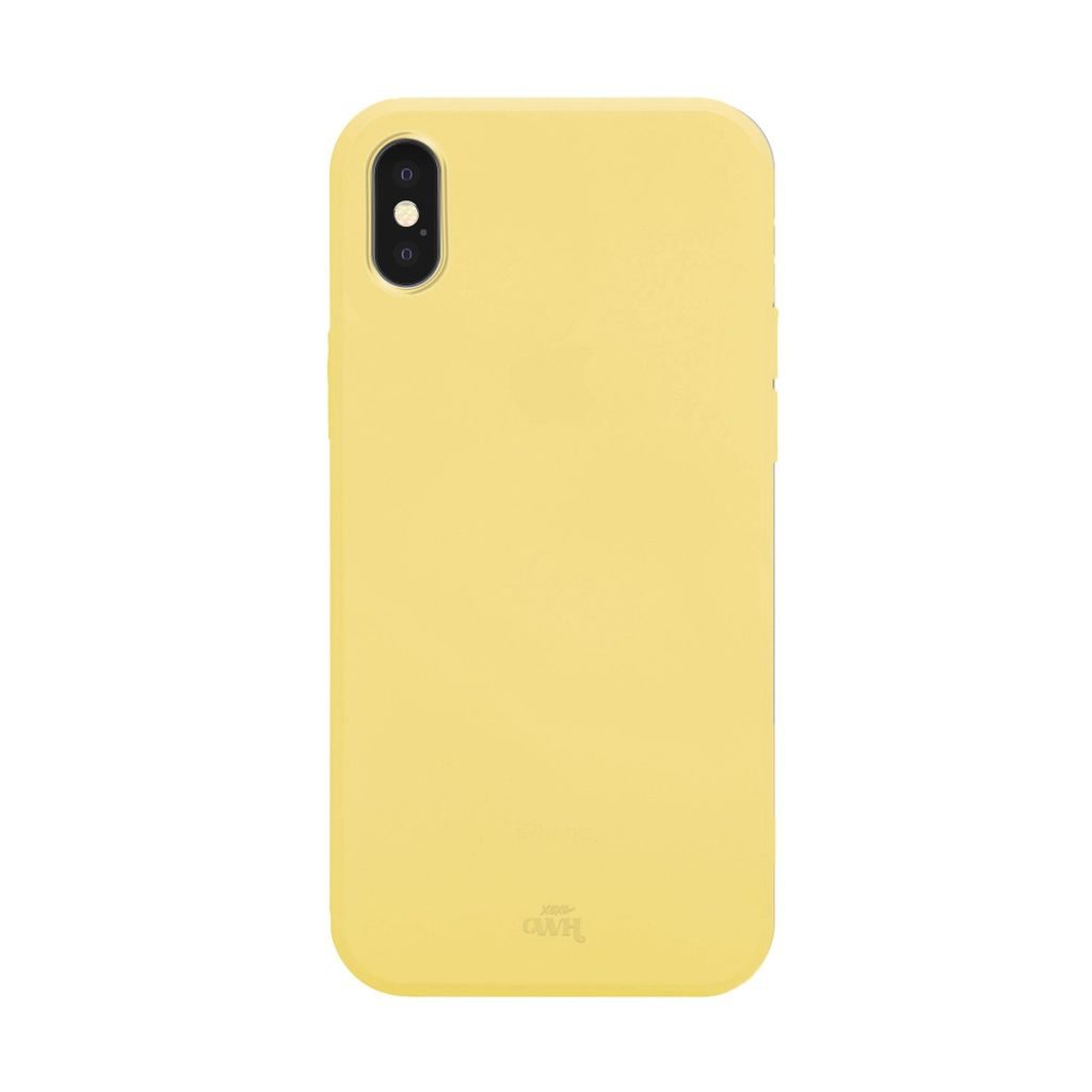 iPhone XS Max - Farbkoffer Gelb - iPhone Wildhearts Hülle Produktbild 