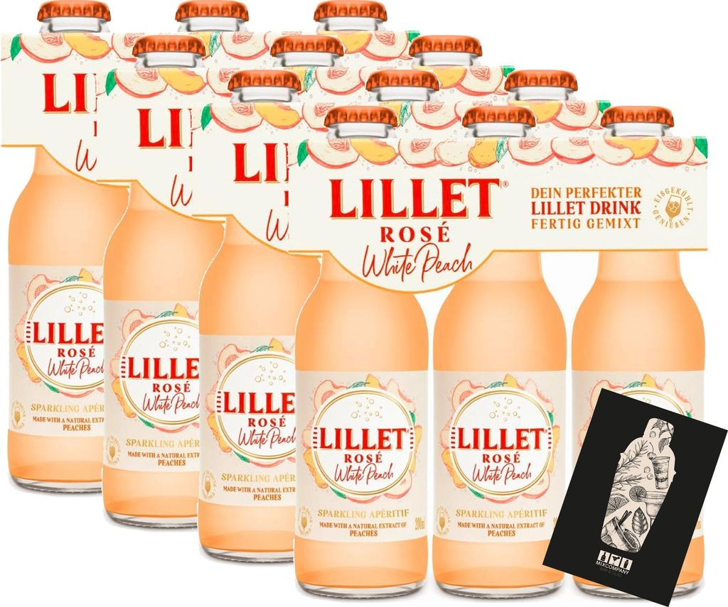 Lillet Rose White Peach ready to drink Mischgetränk 12er Produktbild 