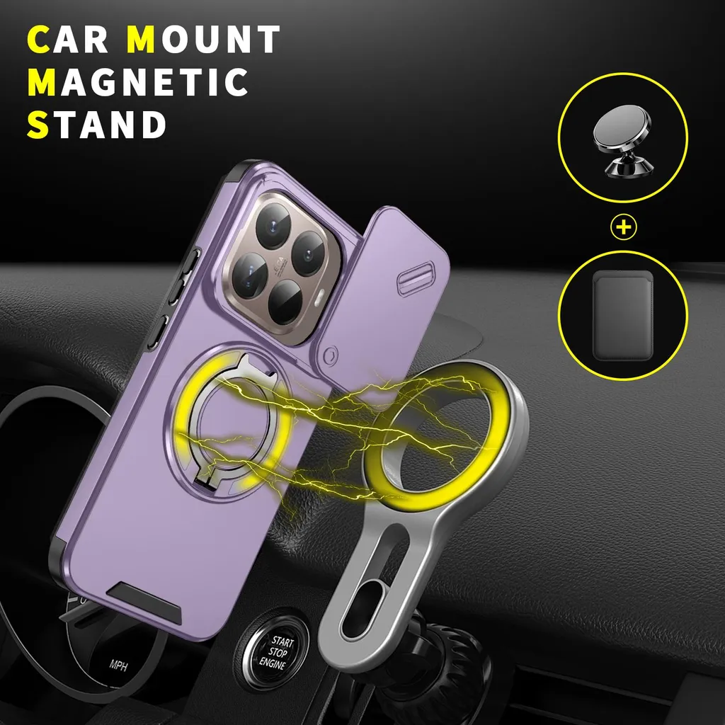 Offerta Cover Xiaomi 15T Pro Viola: Antiurto, Magnetica, Indistruttibile - 4