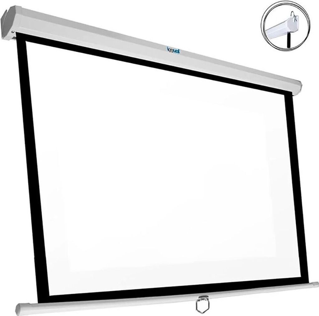Elektrische Leinwand iggual PSIES200 200 x 200 cm Produktbild 4