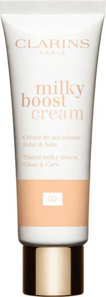 Clarins Milky Boost Cream 02, BB Cream, 45 ml, Alle Produktbild 