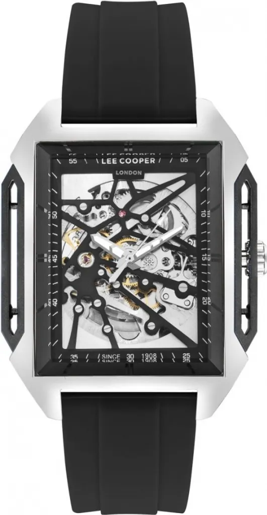 Montre Squelette Noir Lee Cooper LC07900.351 : Style Unique sans Compromis