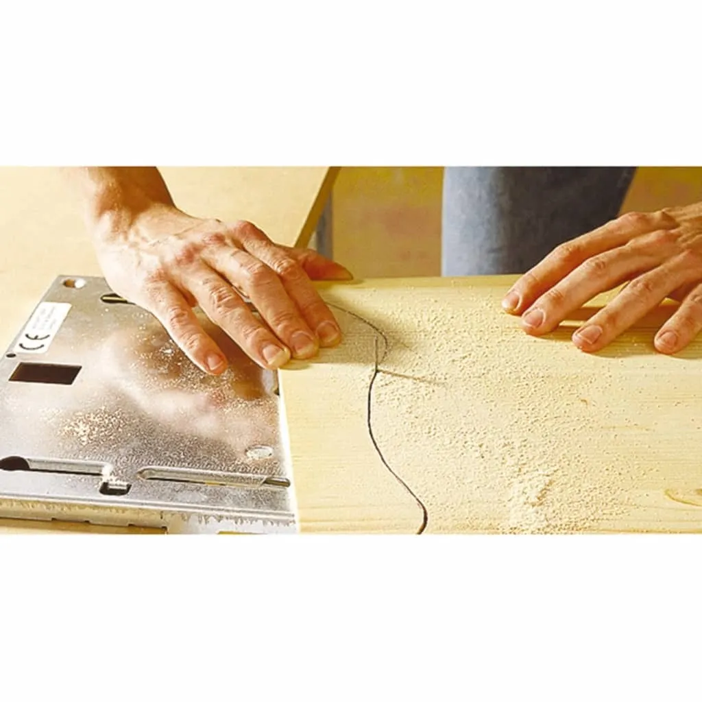 Table de scie sauteuse Wolfcraft 6197000 avec fixation par serre-joint