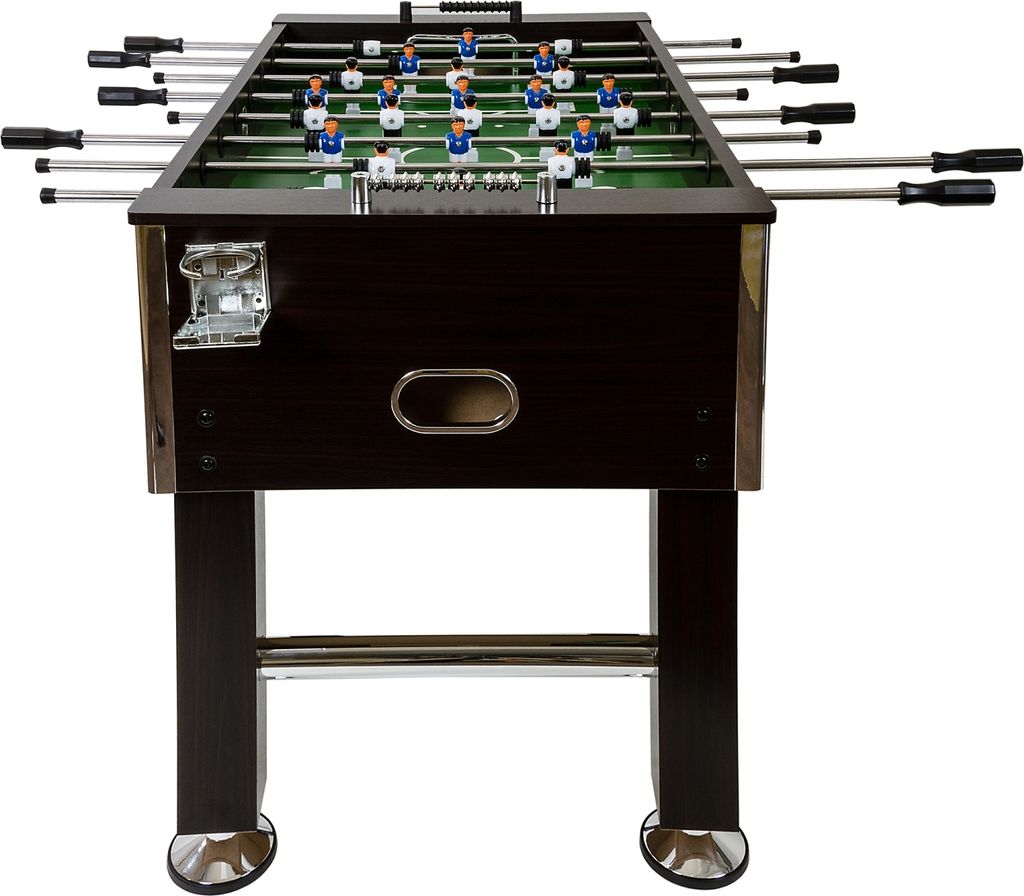 Profi Tischfußball Leeds Kicker Braun Tischkicker Produktbild 8