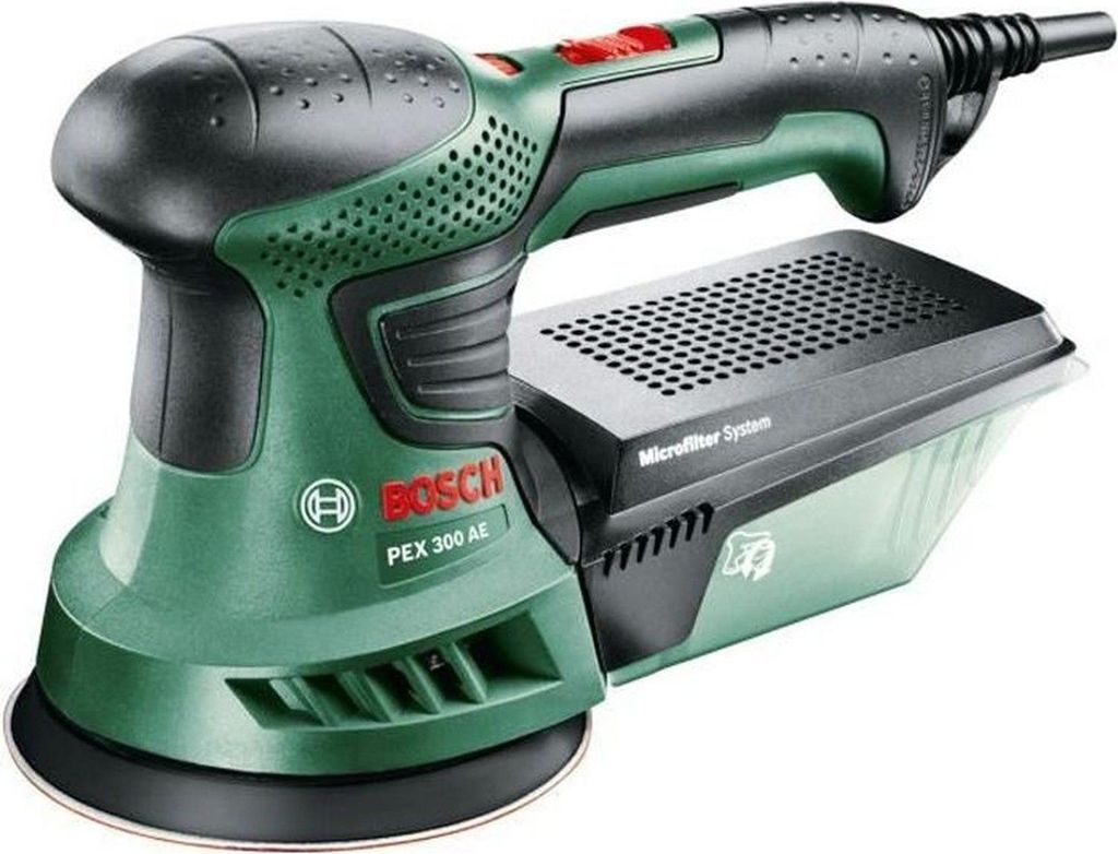 Bosch PEX 300 AE Schwingschleifer 24000 OPM Schwarz, Grün Produktbild 