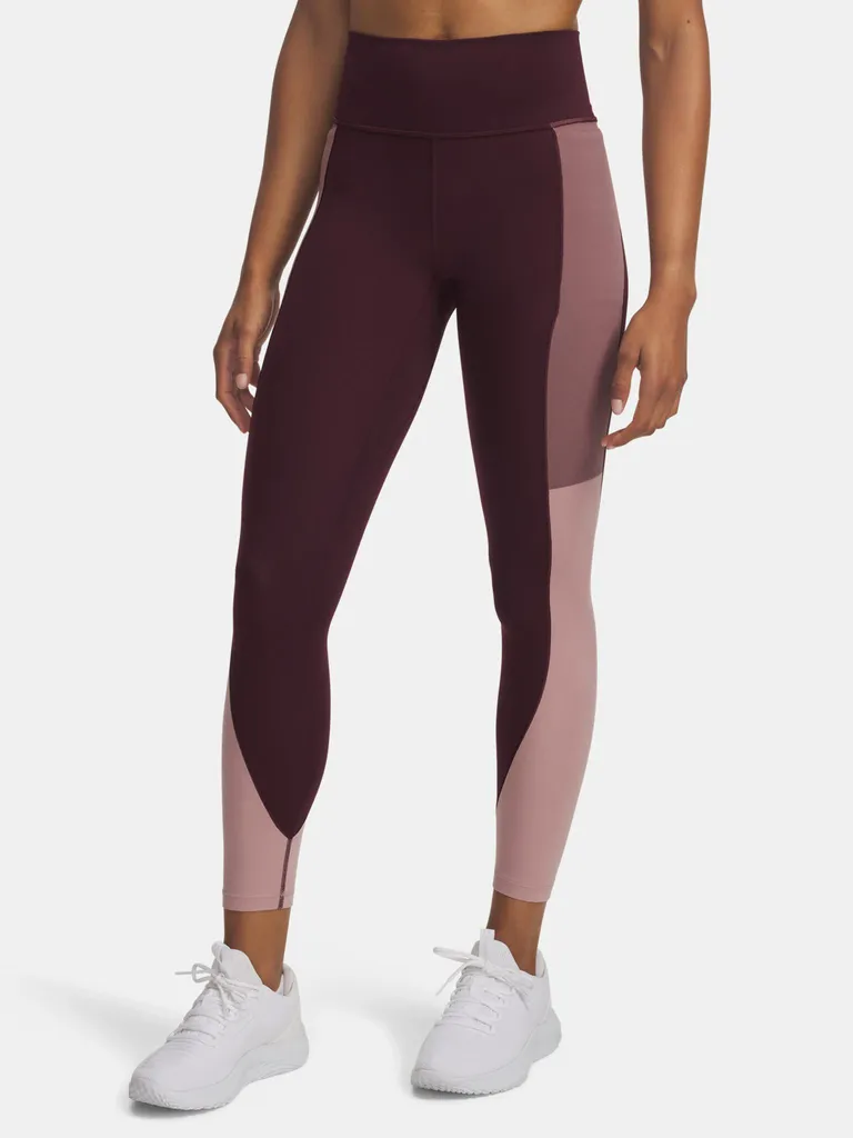 Legging Under Armour Meridian Anti-Glissement Colorblock Femme Brun