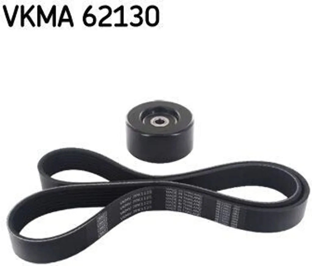 Kit SKF VKMA 62130 Courroies trapézoïdales haute résistance JUKE F15