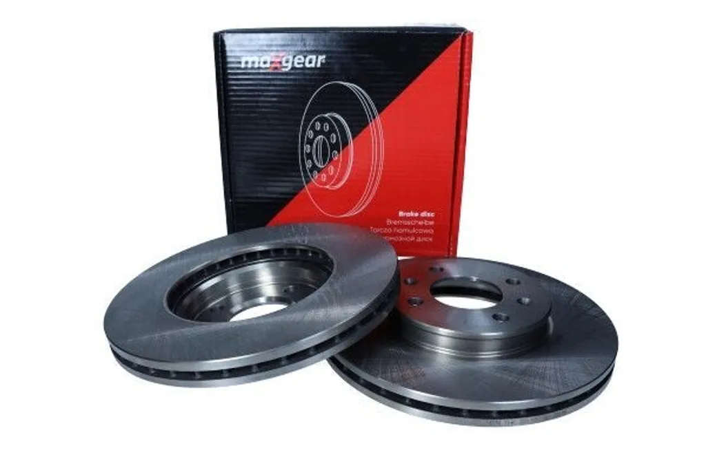 Jeu de disques de frein ventilés pour HYUNDAI i20 - Qualité MAXGEAR 19-4732
