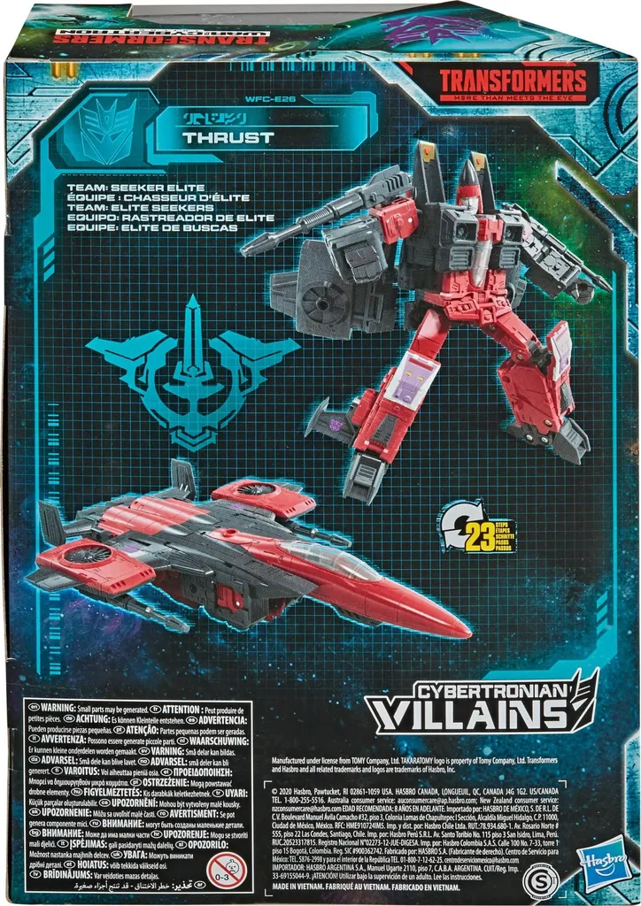 Transformers Generations War for Cybertron Earthrise Voyager Thrust 18cm - 4